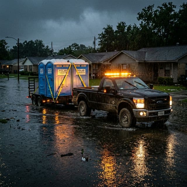 Emergency Portable Toilet Routing: Scaling Disaster & Event Sanitation