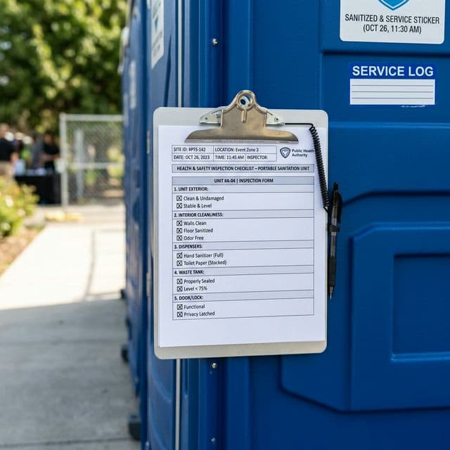 Health Department Inspections: What Portable Toilet Operators Must Know